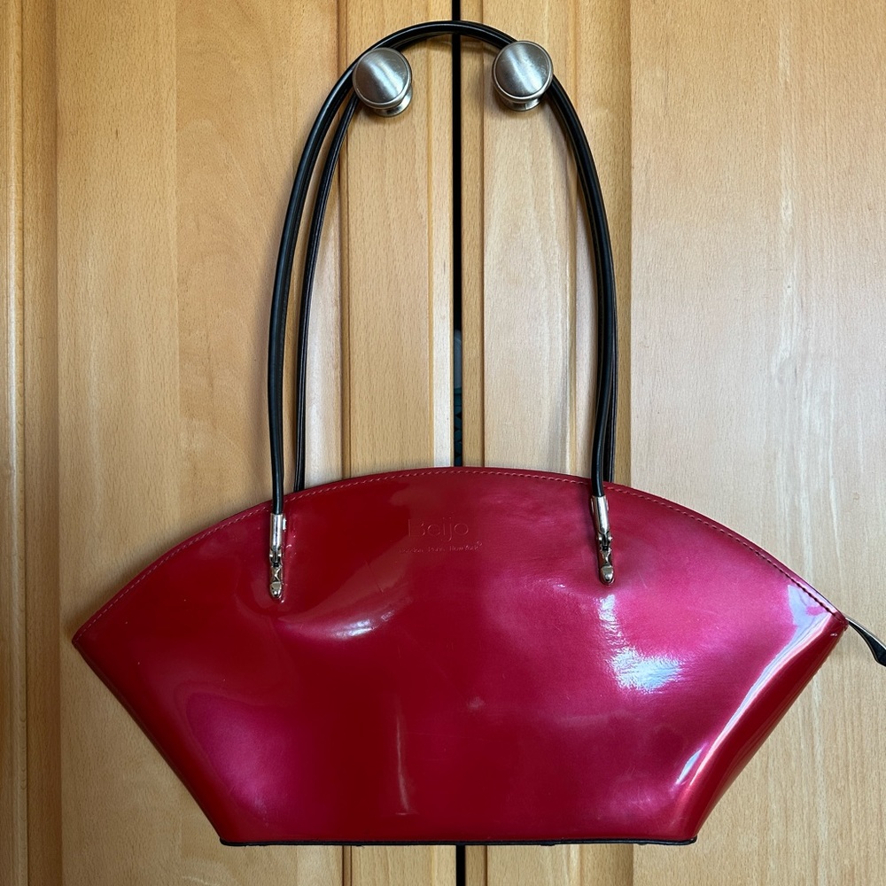Beijo red over the moon purse.